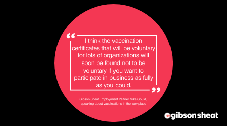 Employment Webinar - Vaccinations and your employees